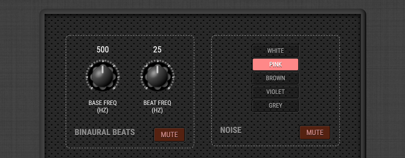 Screenshot of Binaural Beats